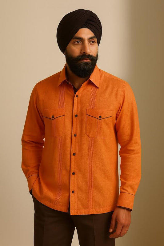 Fall Orange Long Sleeve